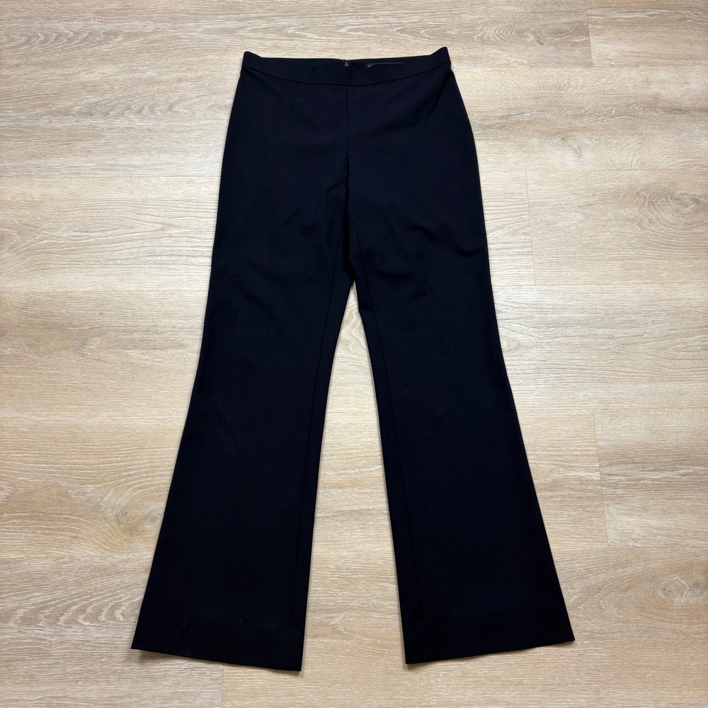 Ralph Lauren Black Label‎ Wool Blend Flare Leg Dress Pants Made in USA Women's 8